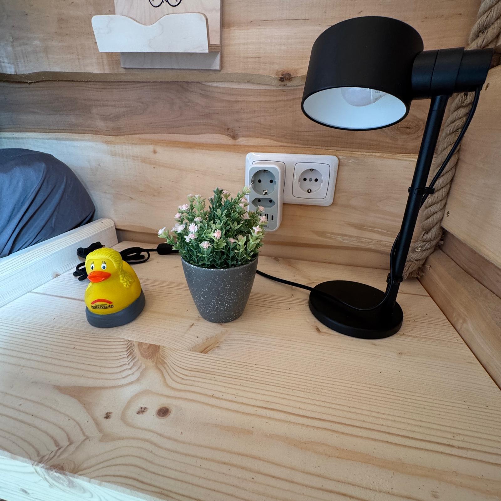 Ablage in Lori's Traumkabine'